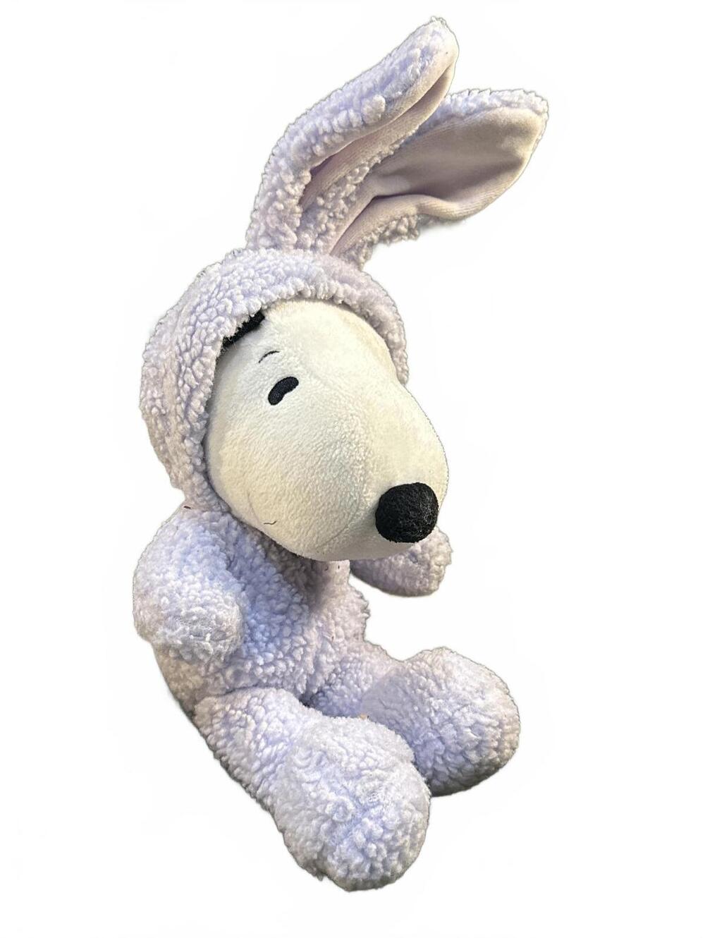 Snoopy x Hallmark 10in Purple Easter Bunny Plush